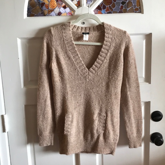 Jcrew wool pullover sweater in a pale pink- Size S - Picture 1 of 3